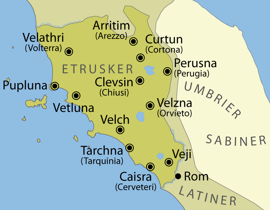 Tutto sull'Etruria: storia, cultura e luoghi da visitare